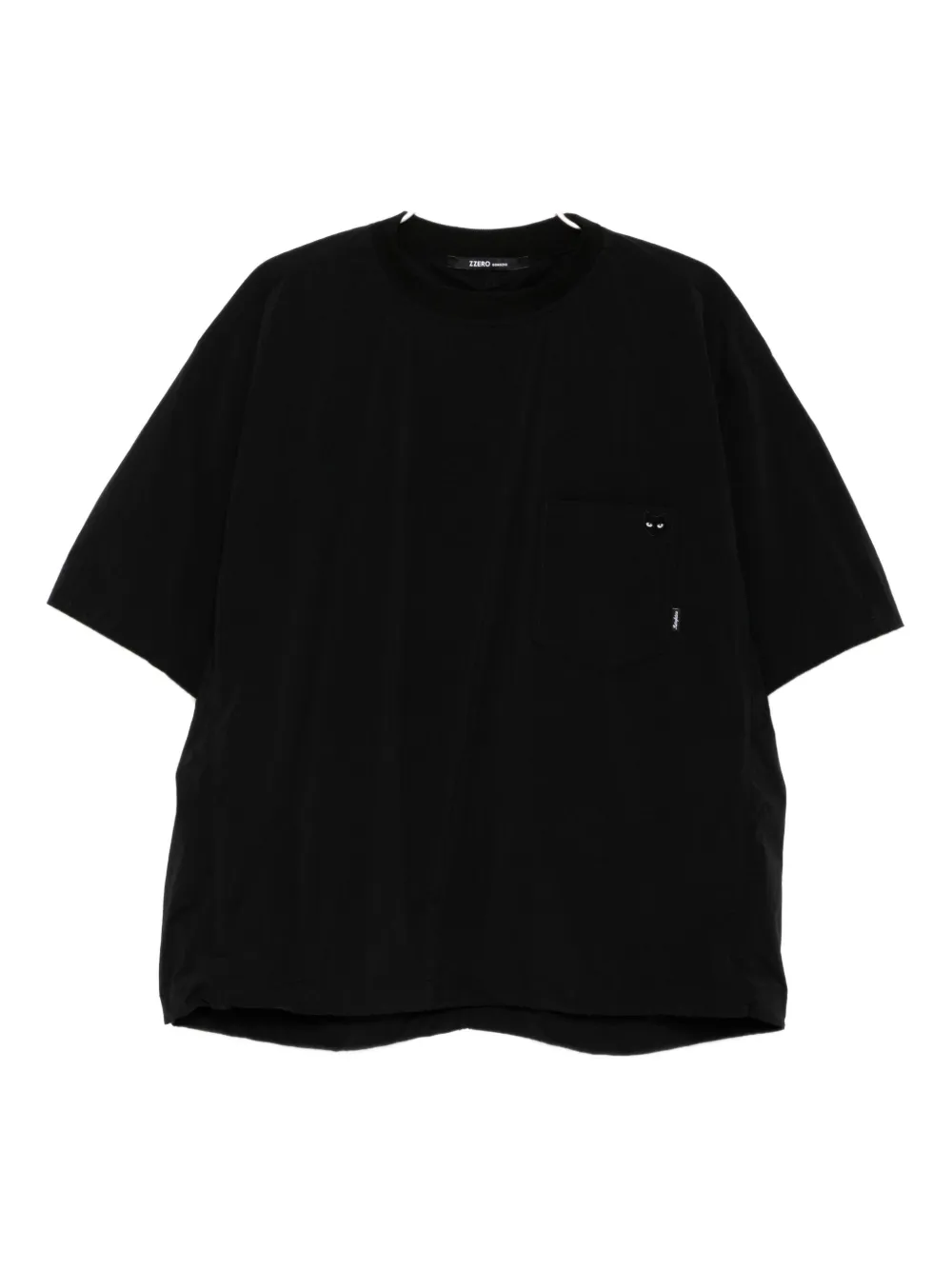 SONGZIO T-shirt met Zzero print Zwart