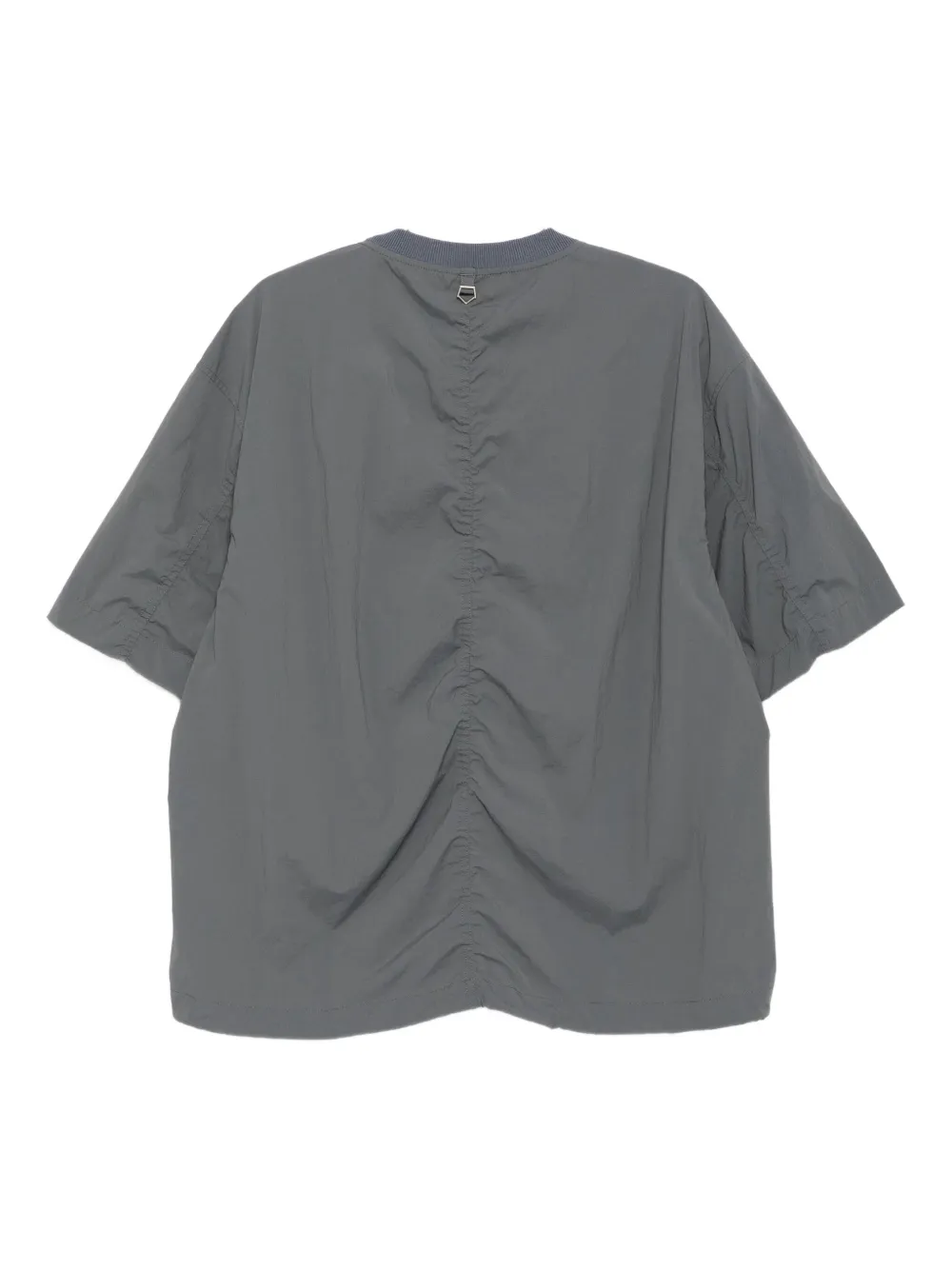 SONGZIO T-shirt met borduurwerk Grijs