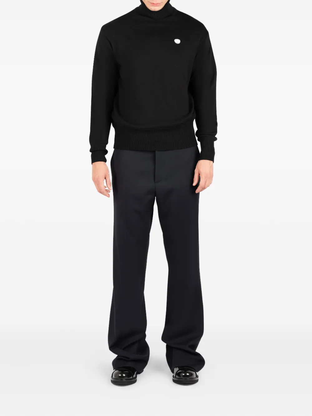 Société Anonyme centre-crease straight-leg trousers Blauw