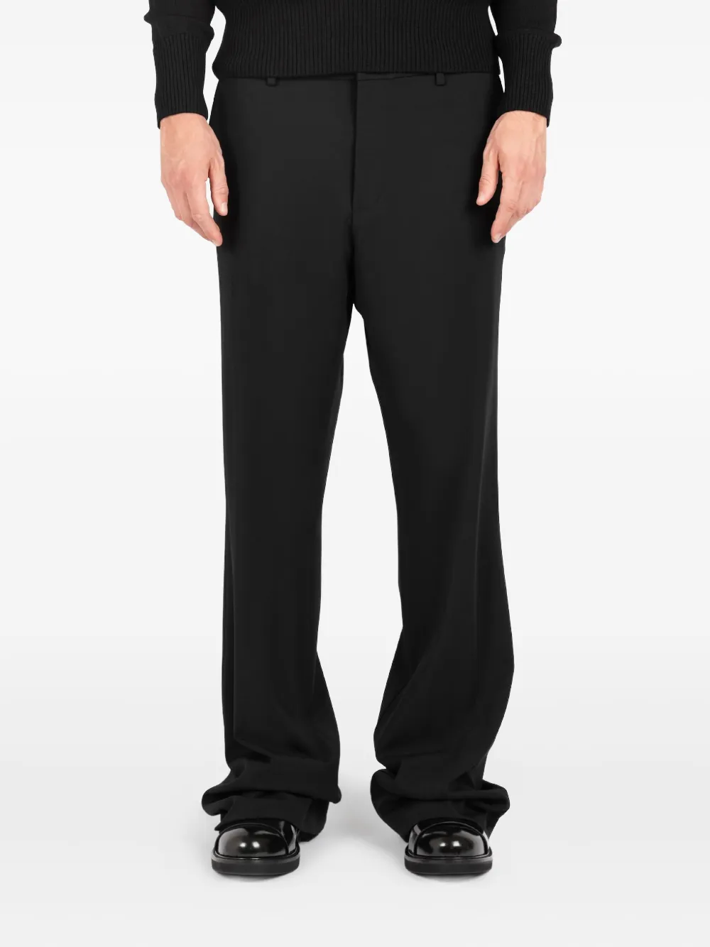 Société Anonyme pocketed straight-leg trousers Zwart