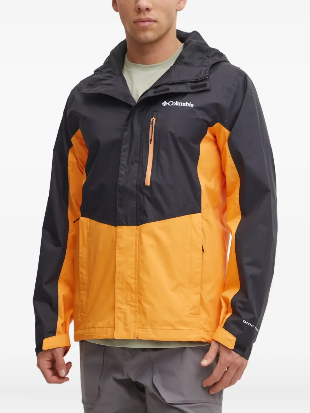 Columbia Pouring Adventure Iii Hooded Jacket In Black