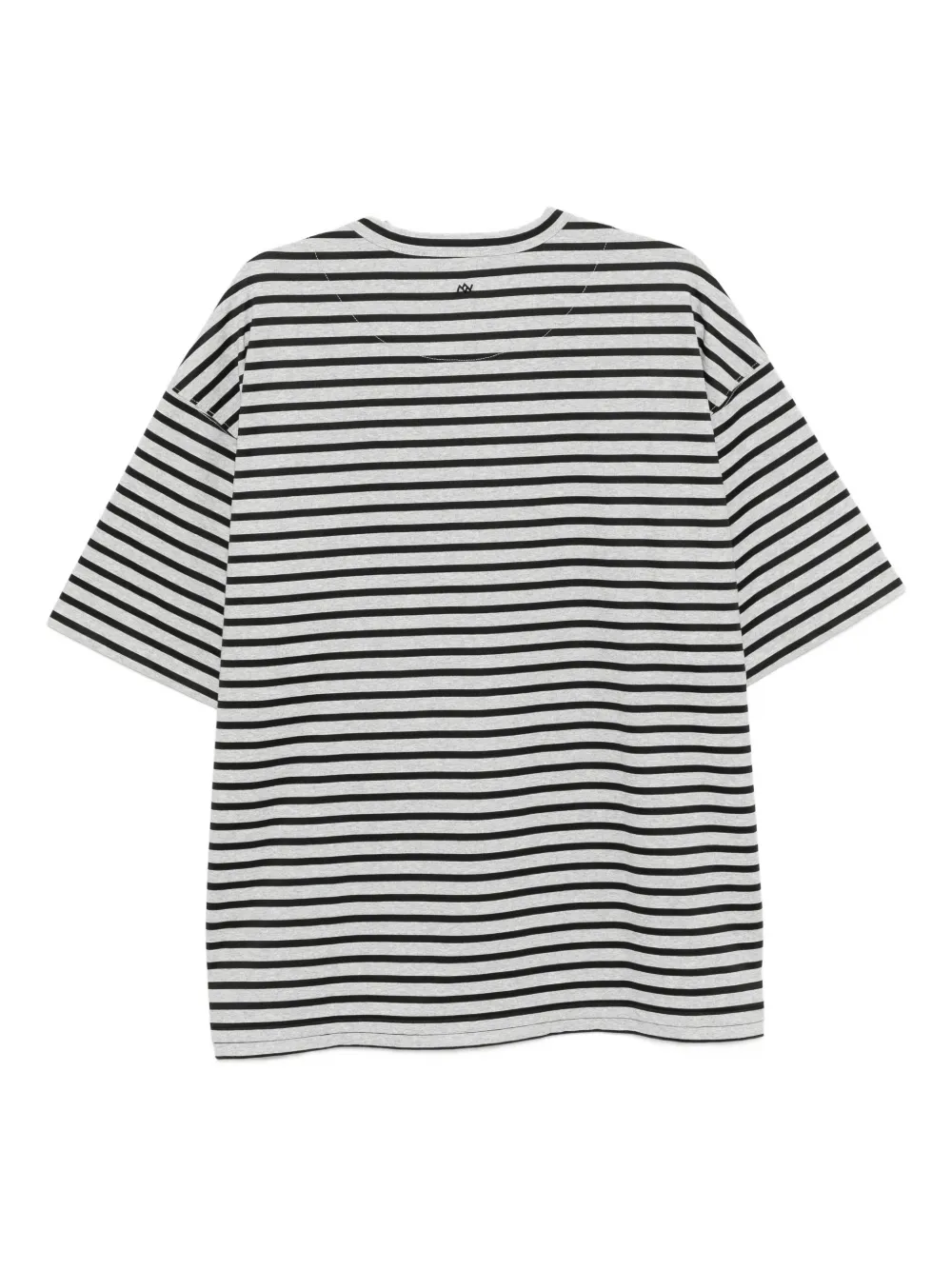 SONGZIO Panther Curve T-shirt met uitgesneden details Zwart