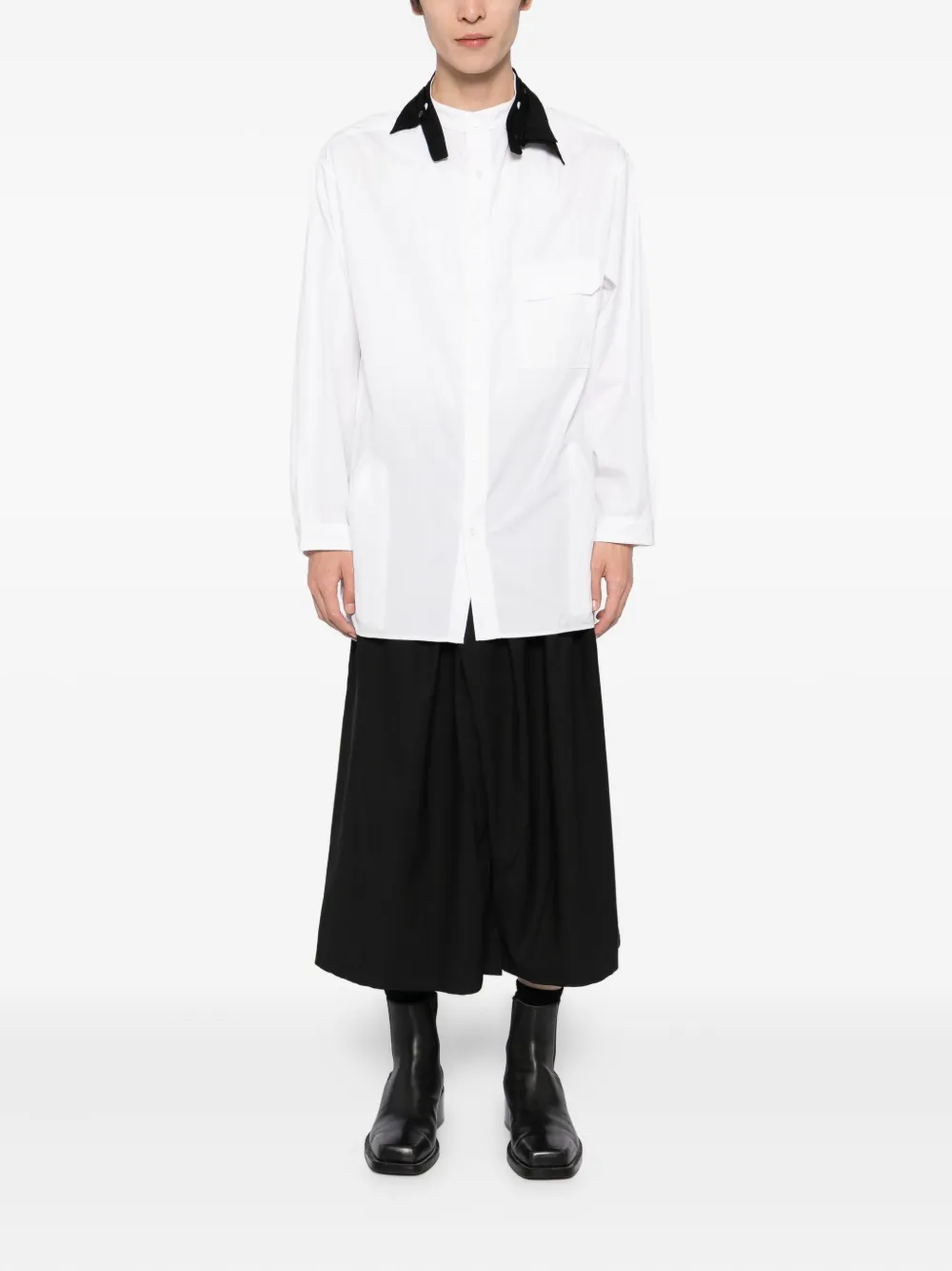 SONGZIO Homme asymmetrische broek - Zwart