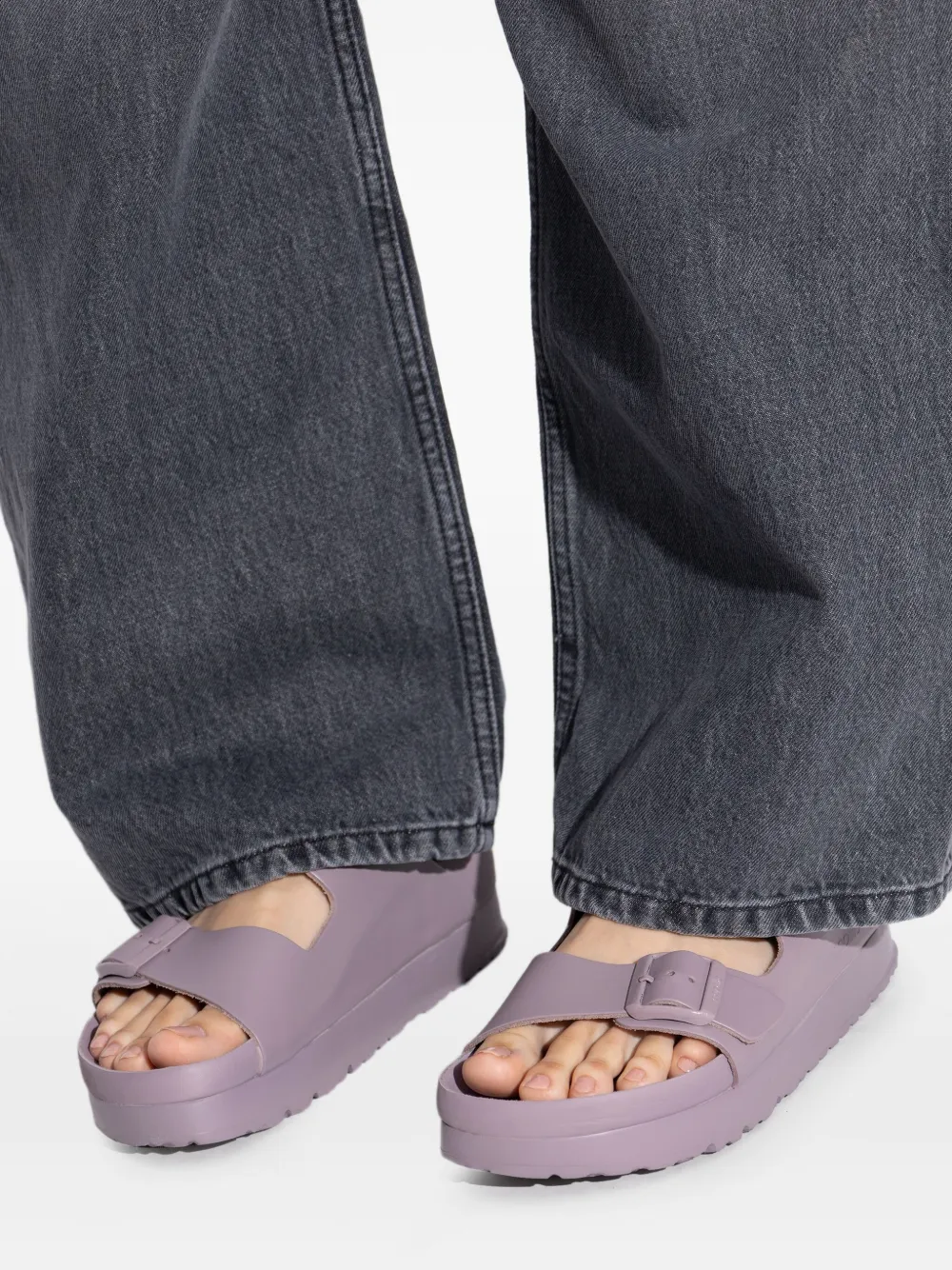 Birkenstock x Papillio Arizona double-buckle sandals Purple