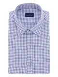 Paul & Shark gingham check-pattern shirt - Blue