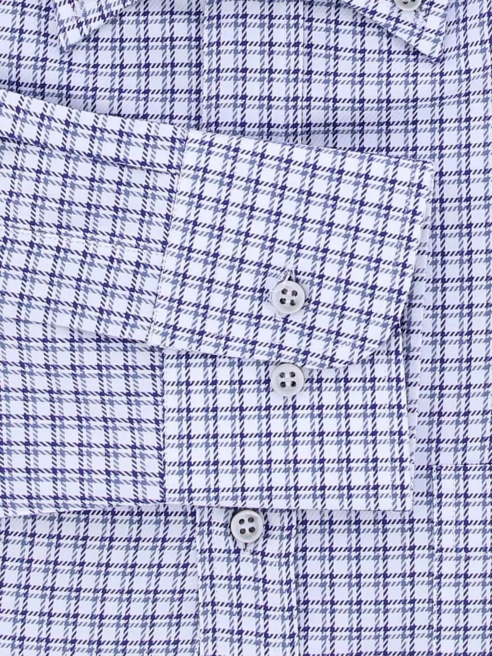 Paul & Shark Overhemd met gingham ruit - Blauw