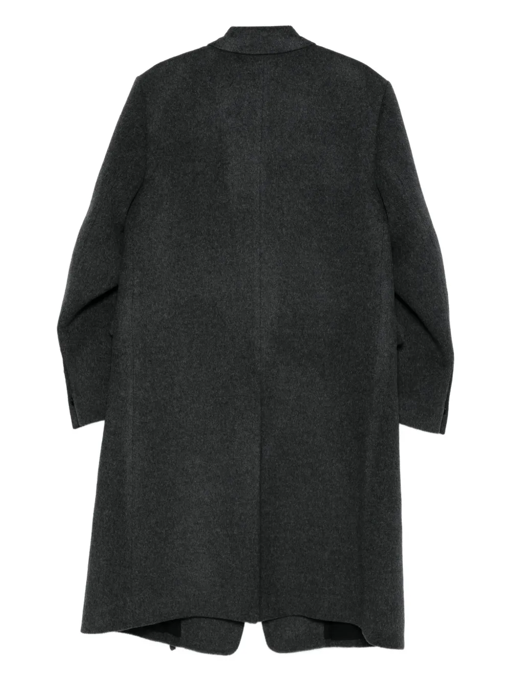  Ann Demeulemeester Abrigo Viv Con Botones - Gris 