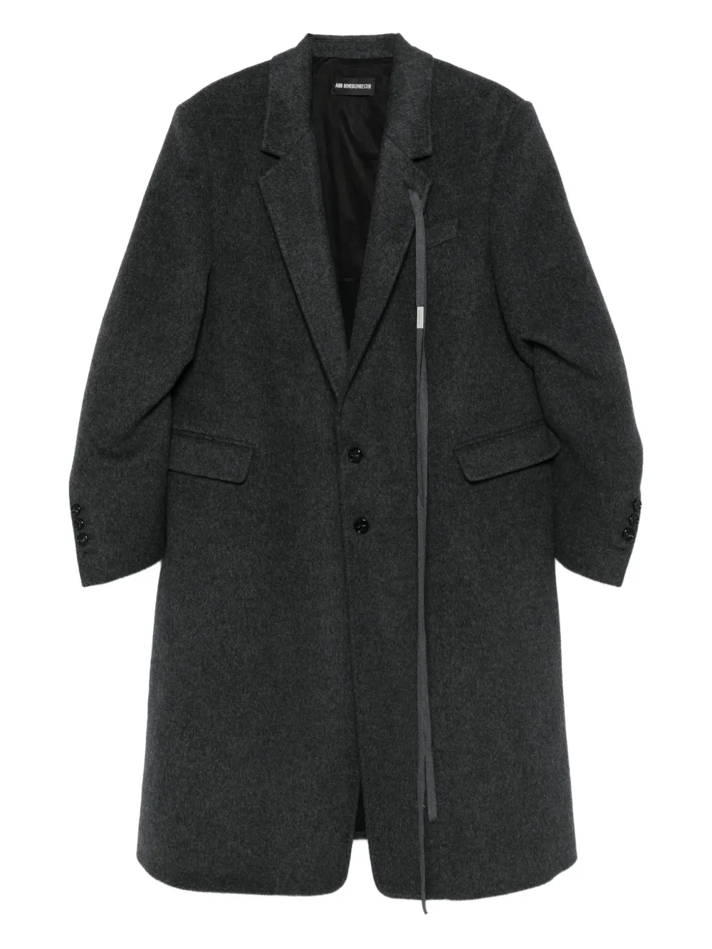 Ann Demeulemeester Cappotto Viv con bottoni - Grigio