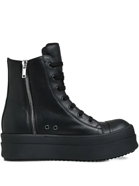 Rick Owens zip-fastening high-top sneakers
