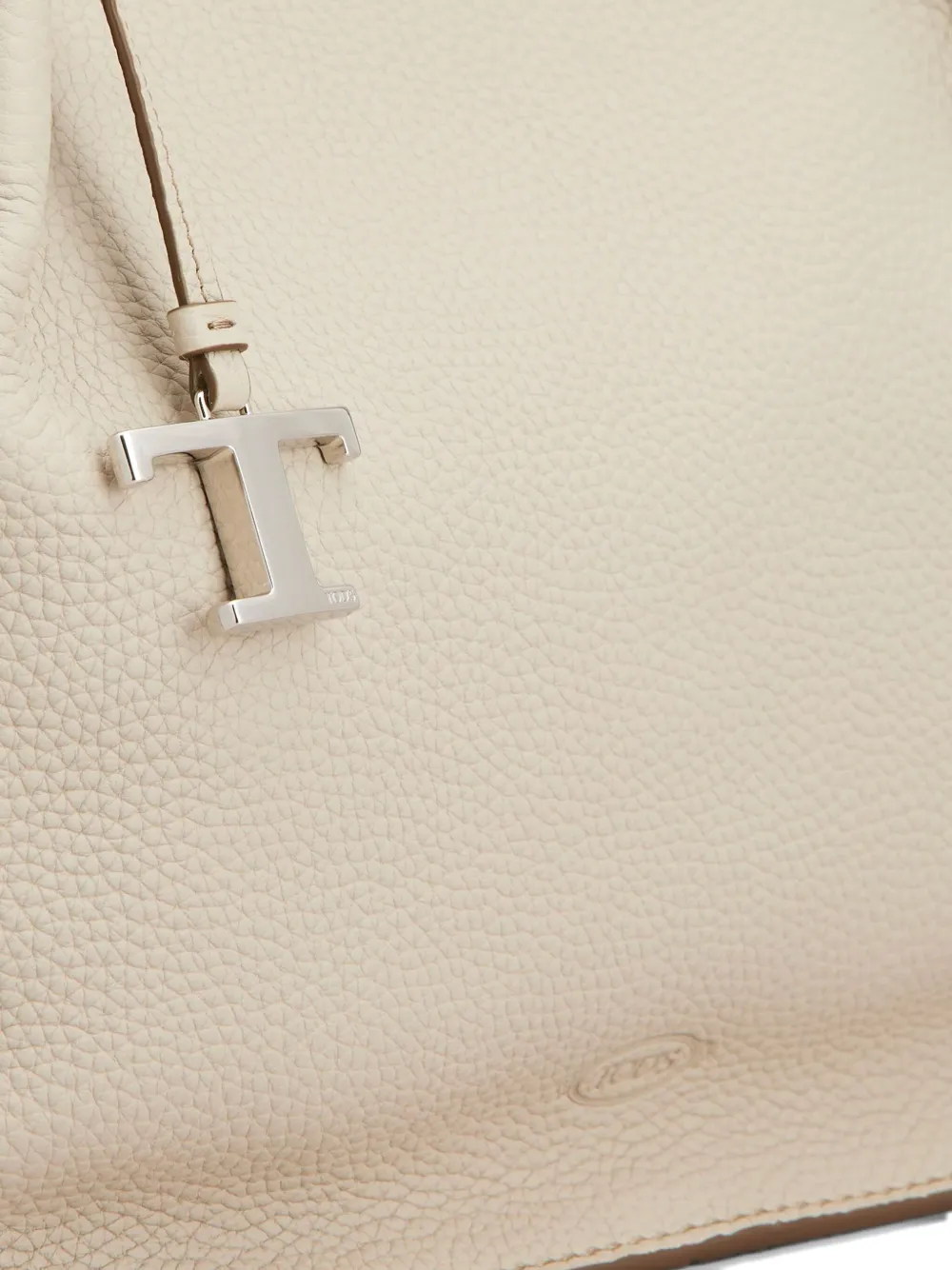 Tod's medium leather tote bag Beige