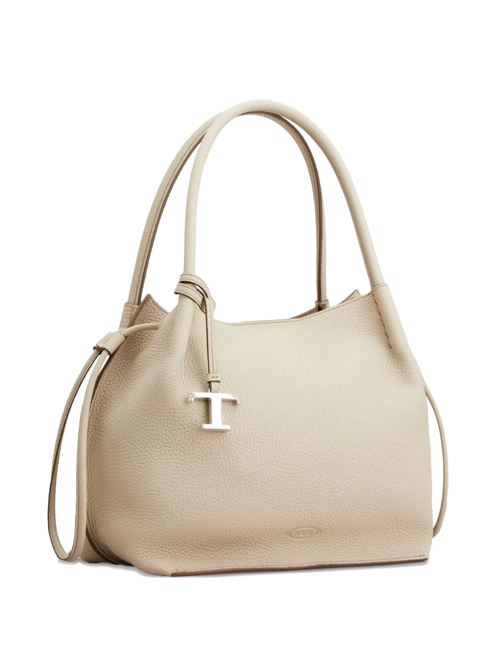 Tod's medium leather tote bag Beige
