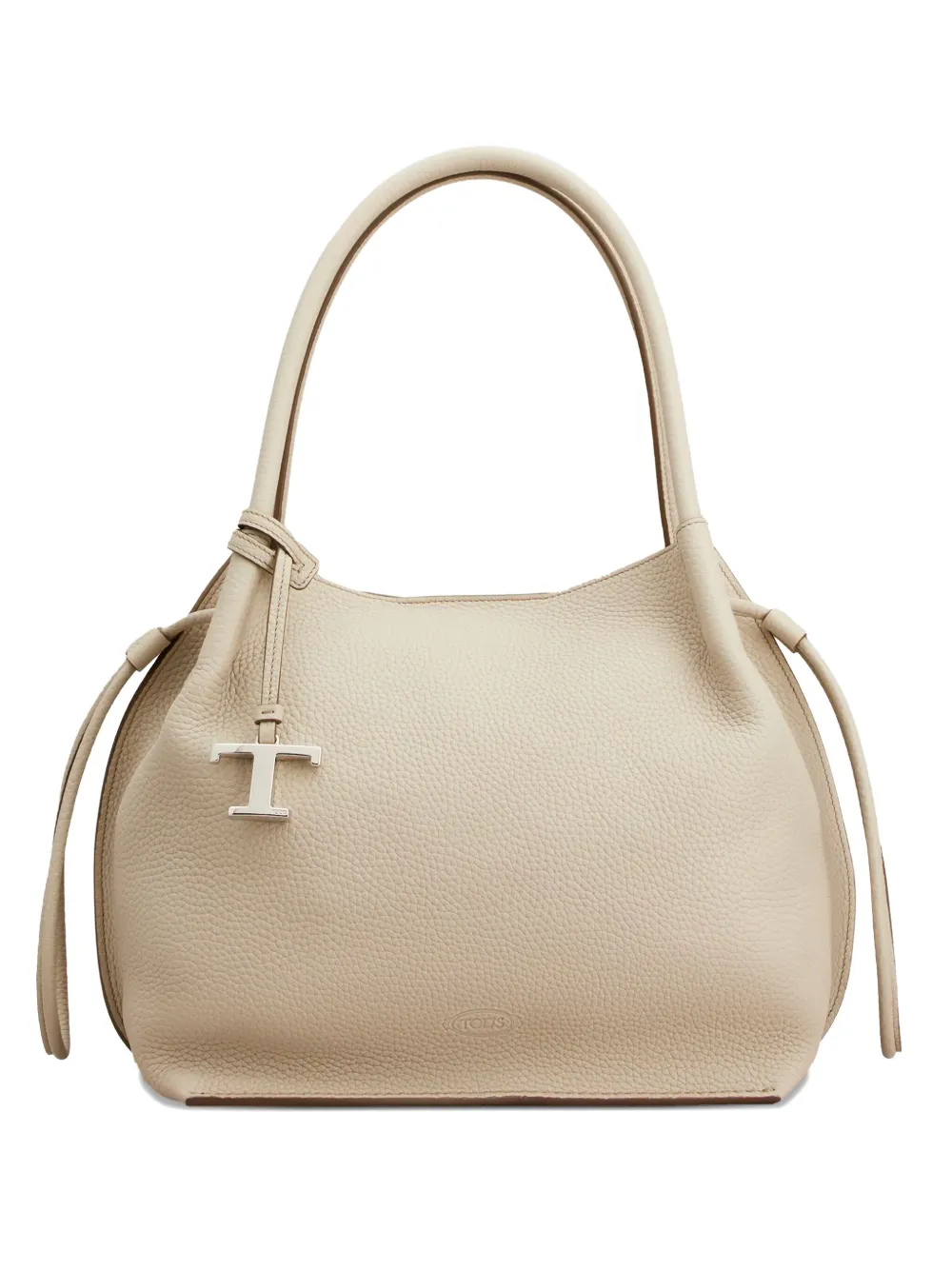 Tod's medium leather tote bag Beige