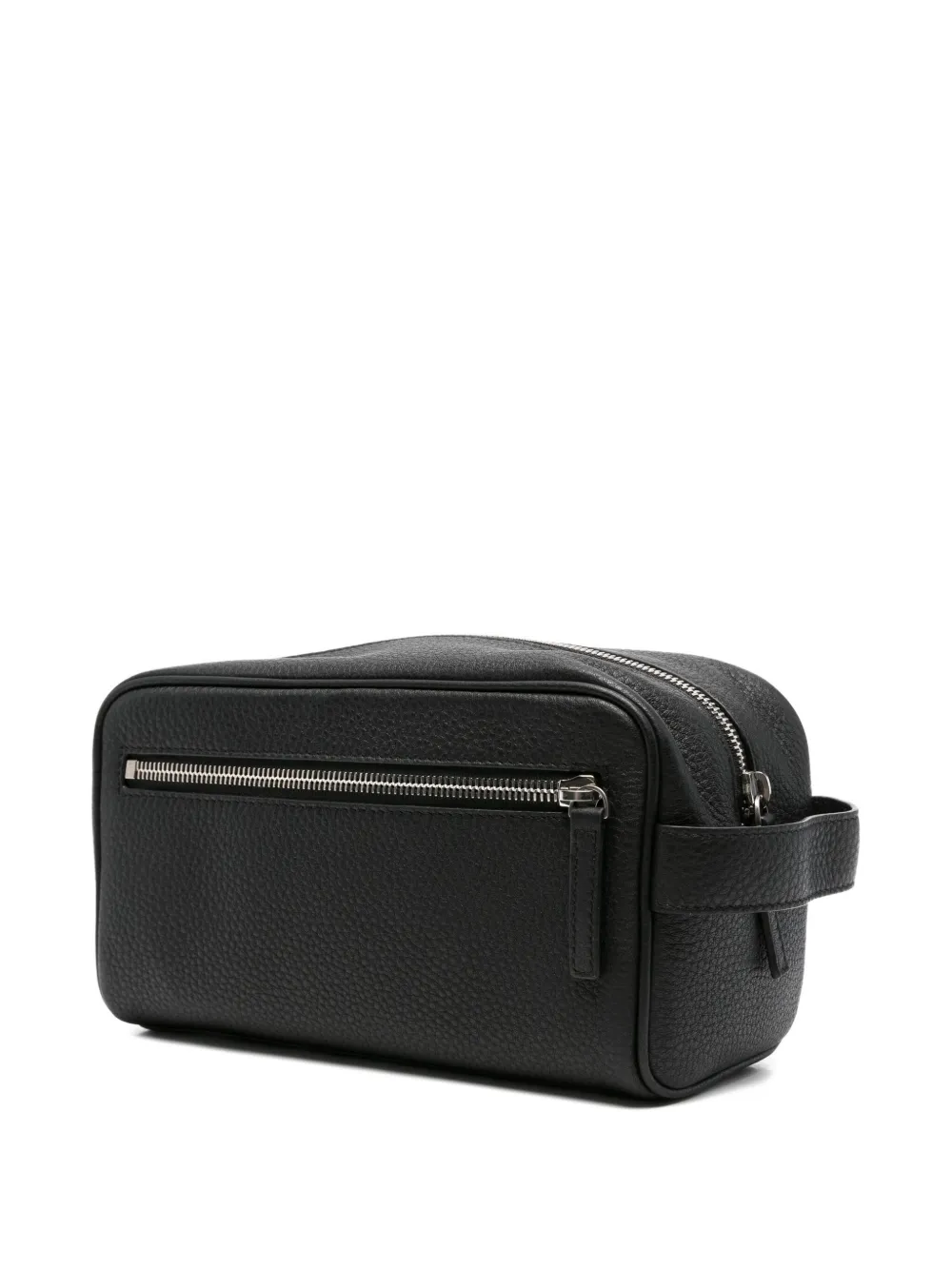 Balenciaga logo-print wash bag - Zwart