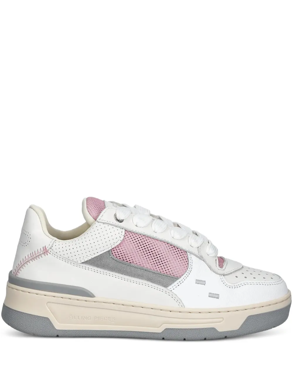 Filling Pieces Cruiser Stride perforated mesh panel sneakers White