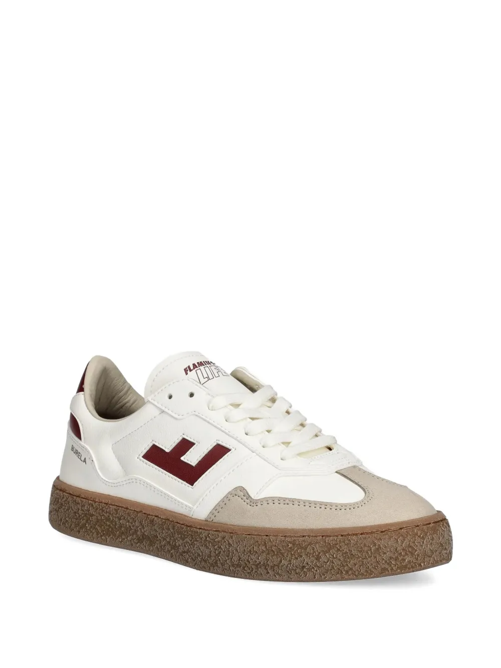 Flamingos Burela logo-detail leather sneakers | Low-Tops | Image 2
