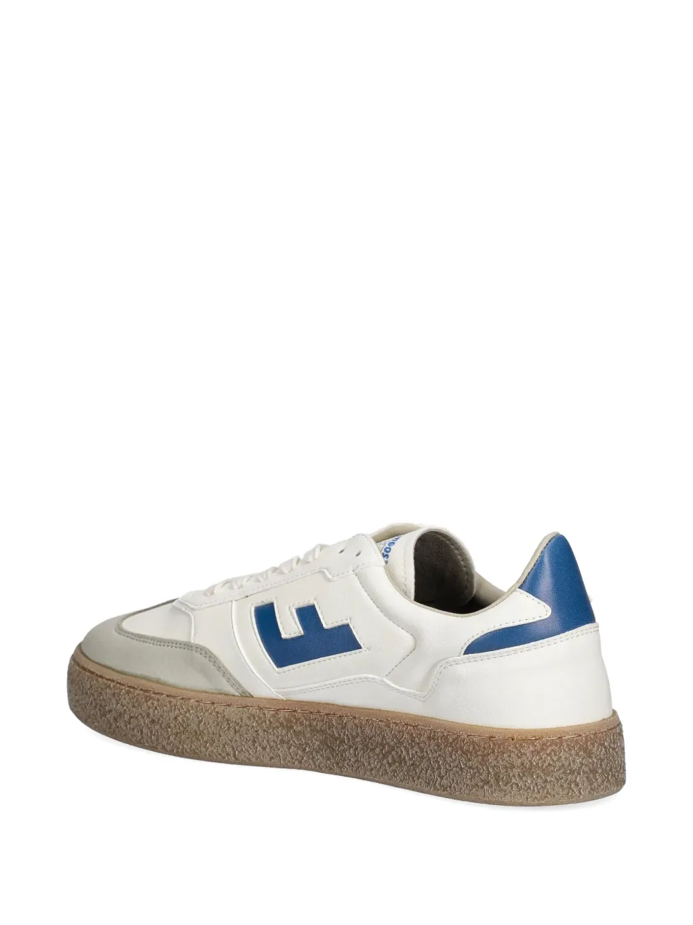 Flamingos Burela logo-detail leather sneakers Neutrals