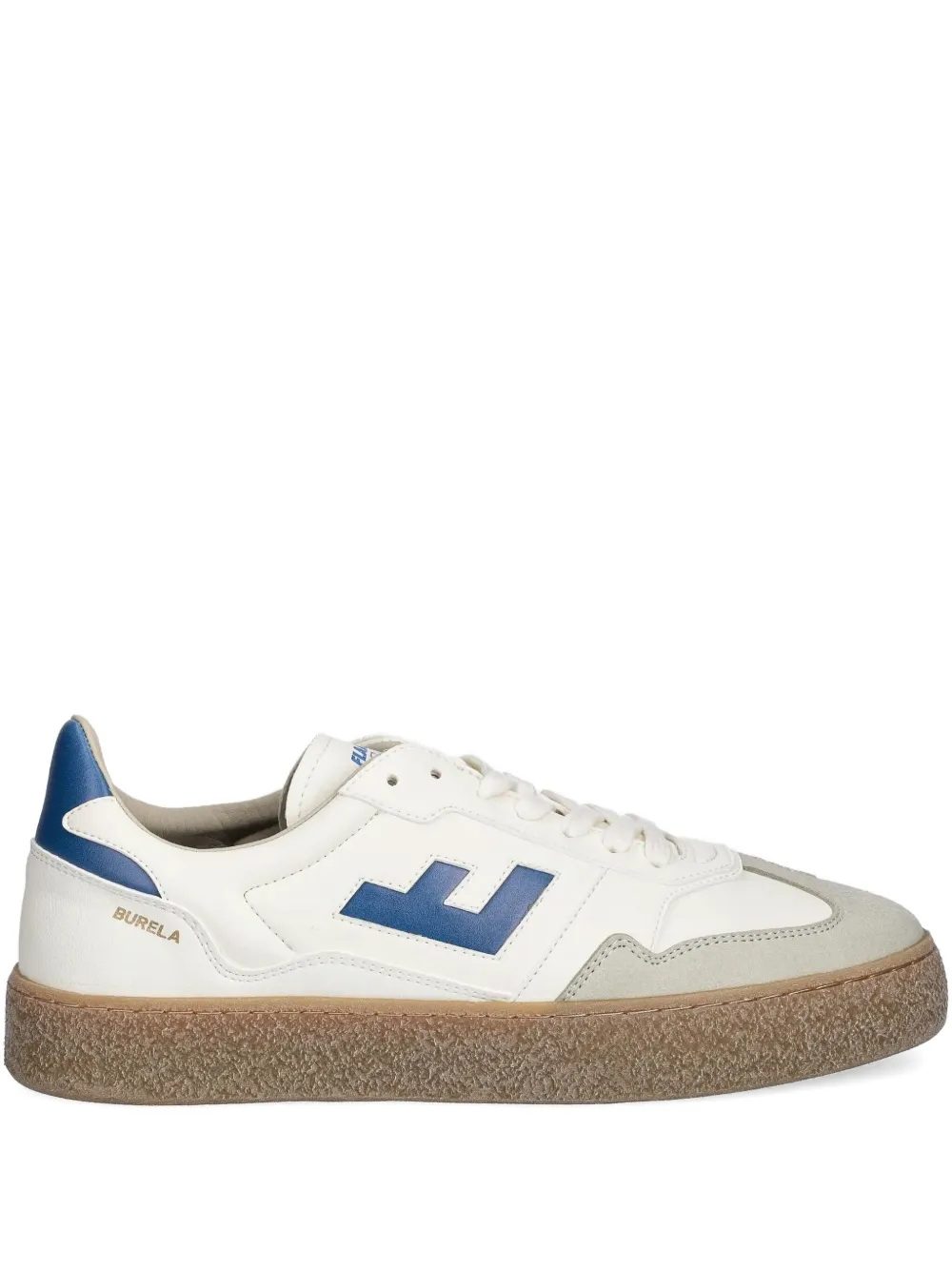 Flamingos Burela logo-detail leather sneakers | Neutrals | Image 1