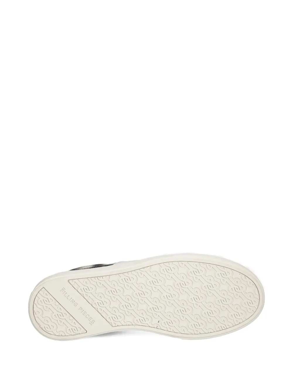 Filling Pieces Riviera Tie-dye Leather Sneakers In Black