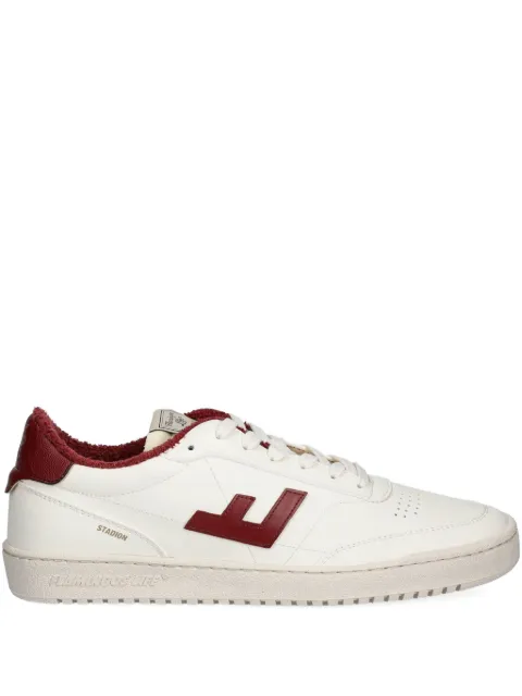 Flamingos leather-panelled terry-cloth sneakers