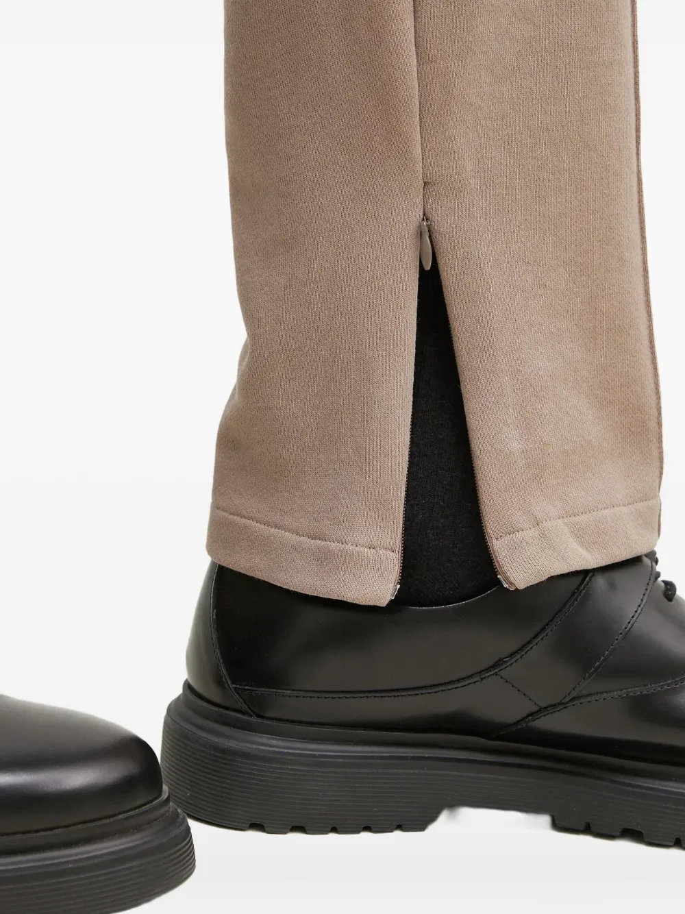 Filling Pieces Core Link broek met zijrits Beige