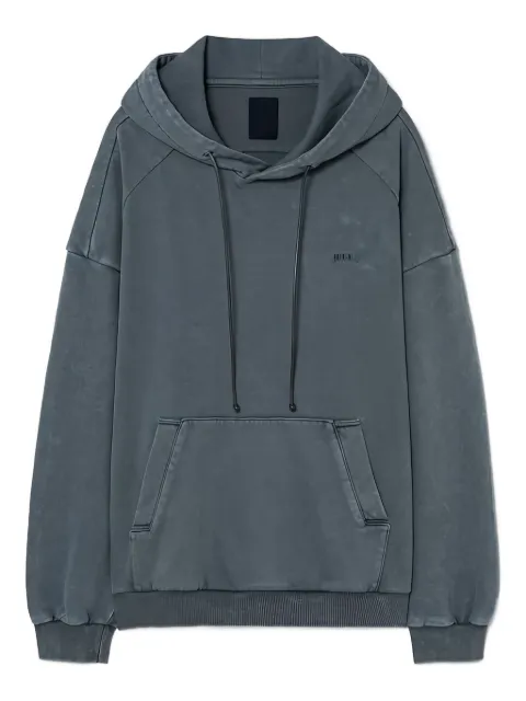 Juun.J hoodie con eslogan estampado