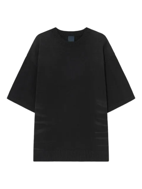 Juun.J ribbed short-sleeve T-shirt