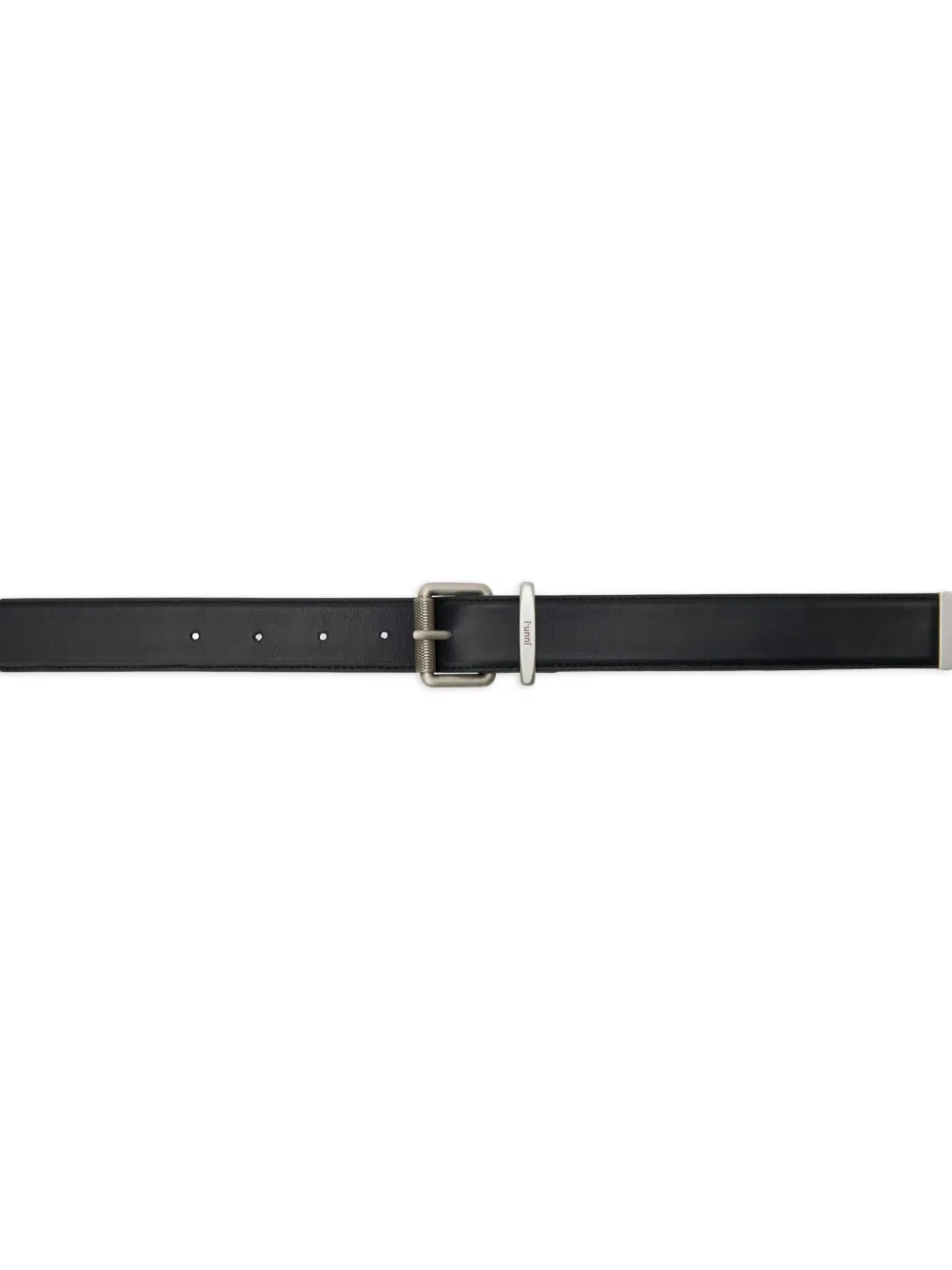 Juun.J logo buckle belt | Black | Image 1
