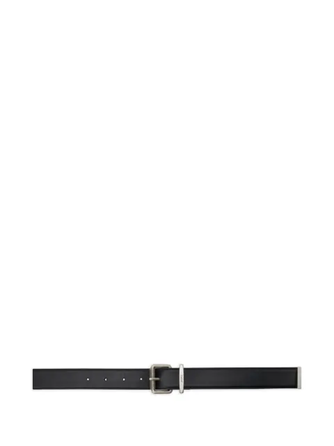 Juun.J logo buckle belt