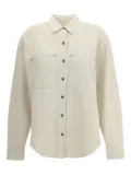 MARANT ÉTOILE Raquel double-pocket button-front shirt - White