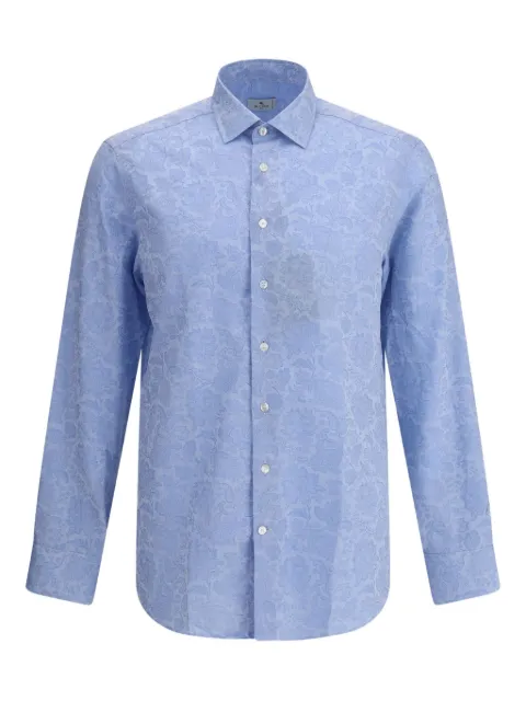 ETRO paisley-print cotton shirt