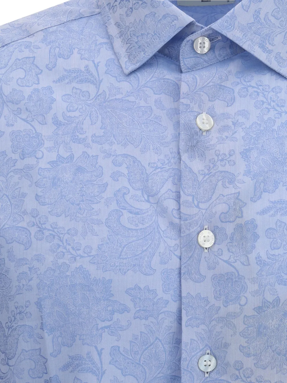 ETRO Overhemd met paisley-print Blauw