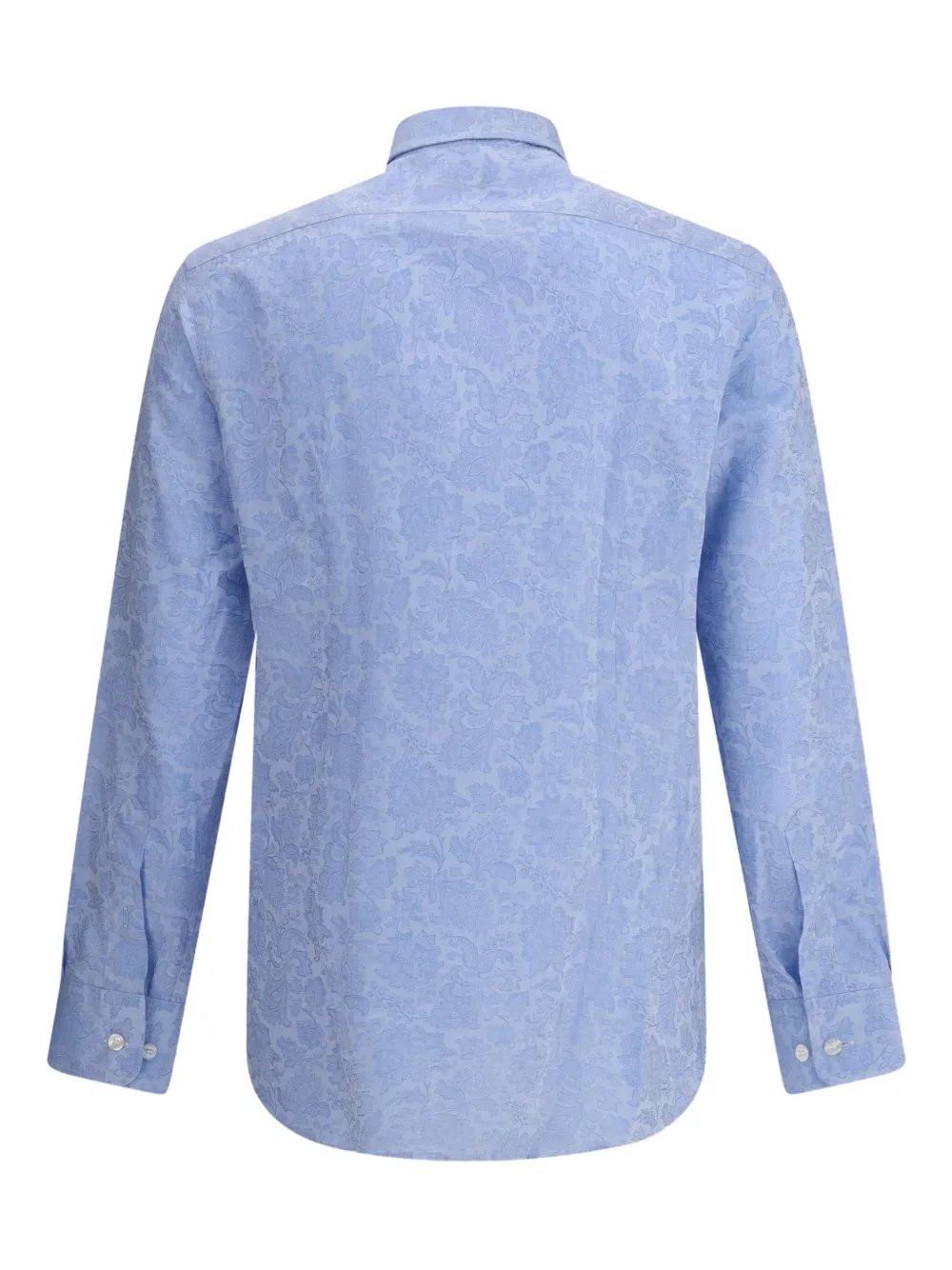 ETRO Overhemd met paisley-print Blauw