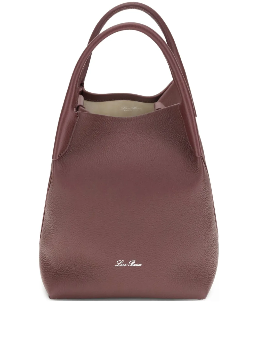 small Bale leather tote bag