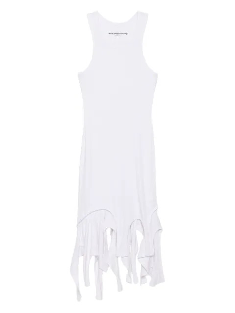Alexander Wang deconstructed cotton minidress