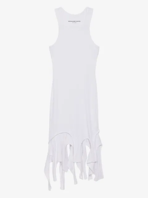 Alexander Wang deconstructed cotton minidress