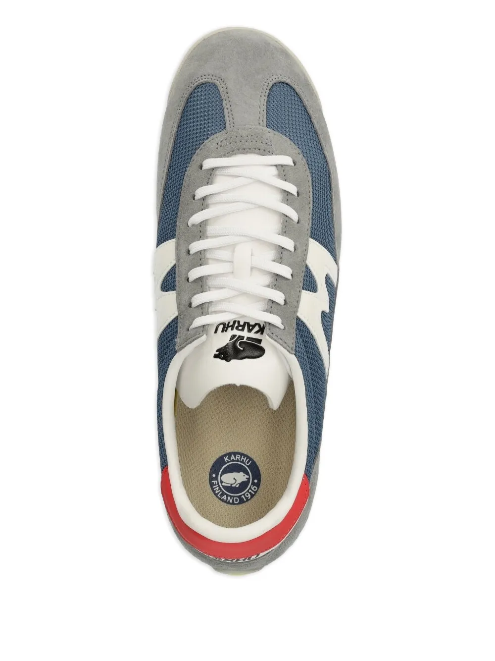 Karhu Mestari Ultimate G. Suede-mesh Sneakers In Gray