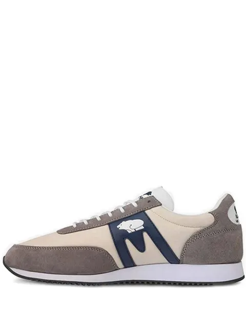 Karhu suede-panel lace-up sneakers
