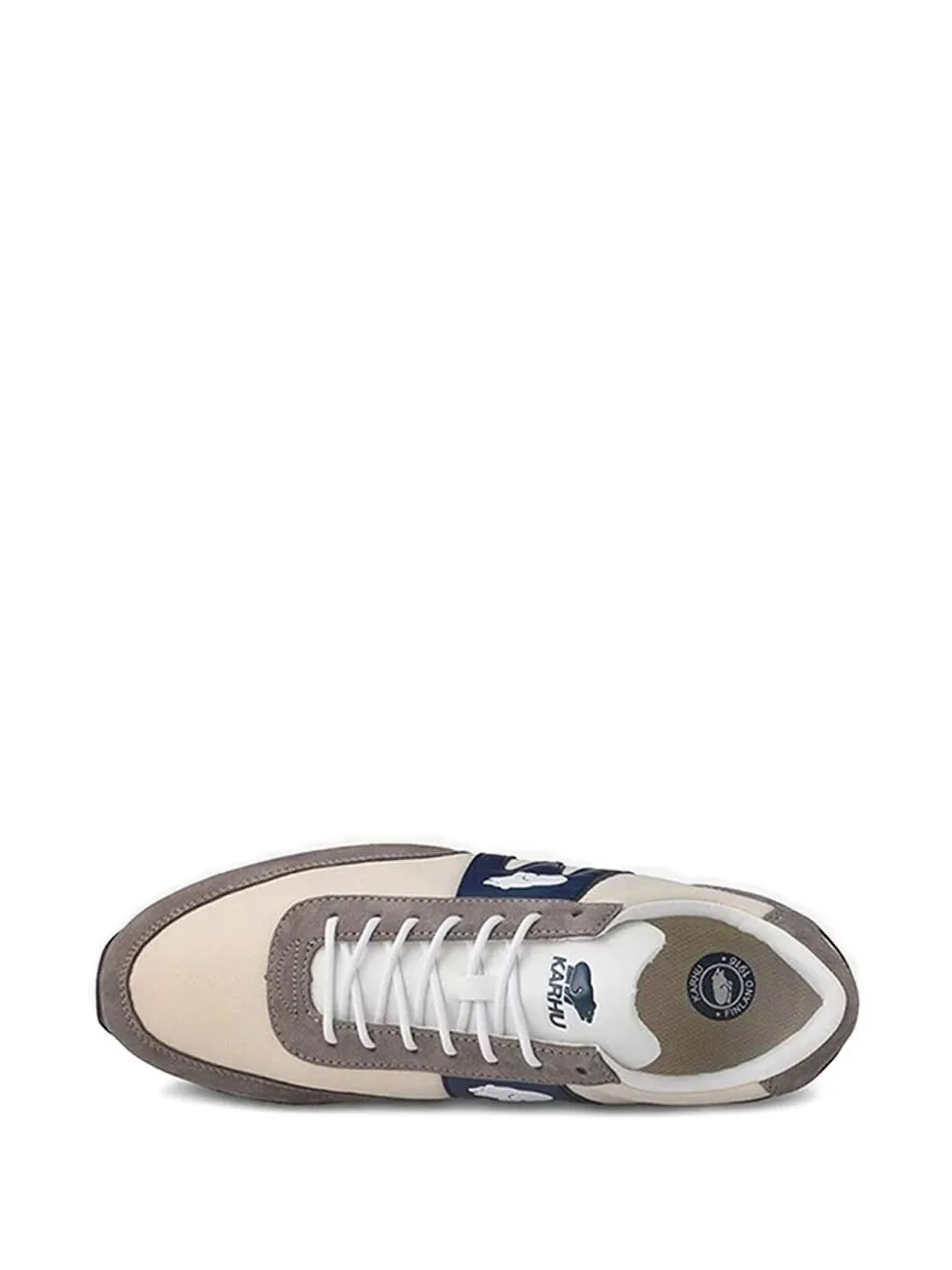 Karhu Suede-panel Lace-up Sneakers In Neutral