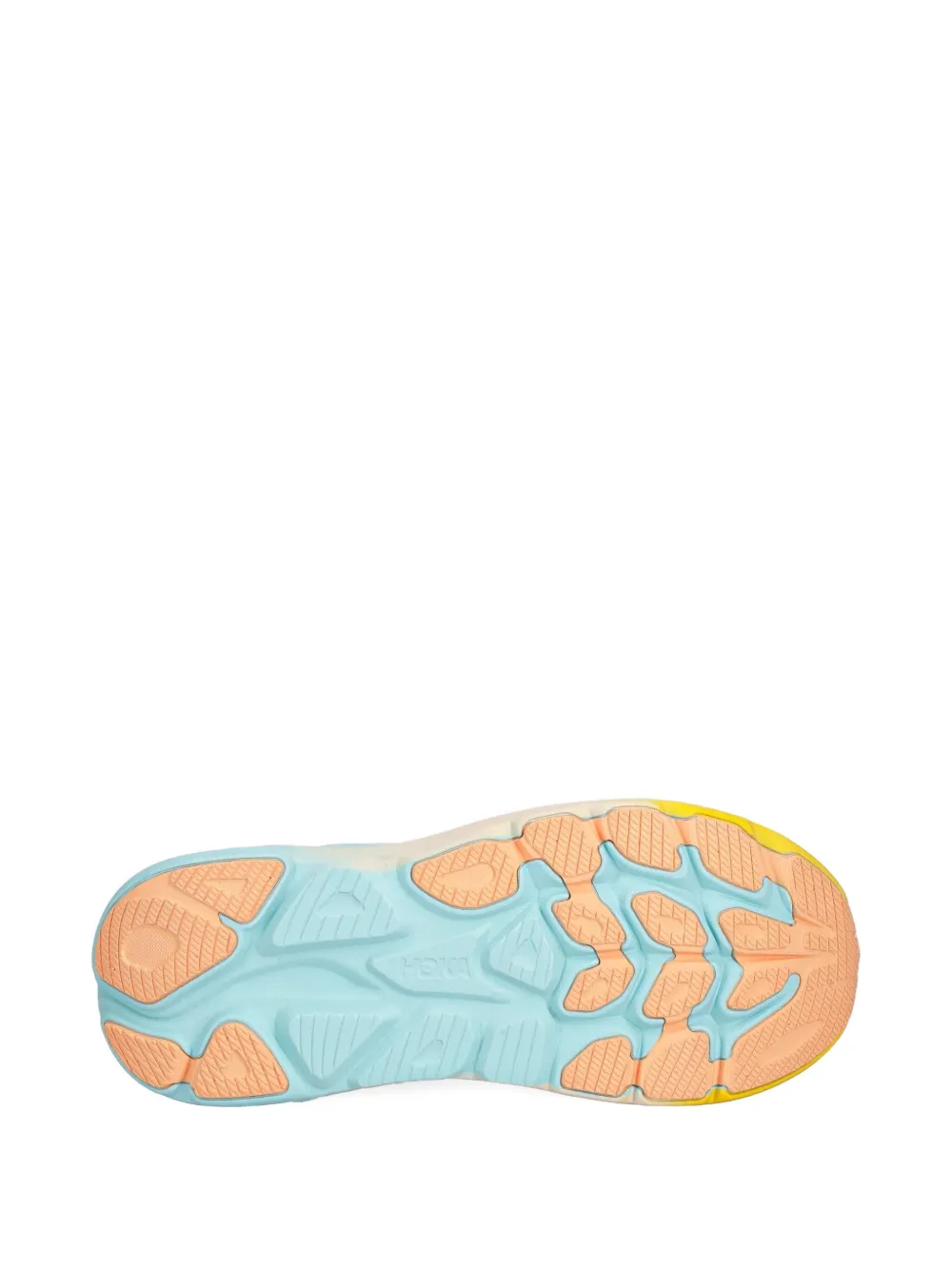 HOKA gradient-sole sneakers Blue