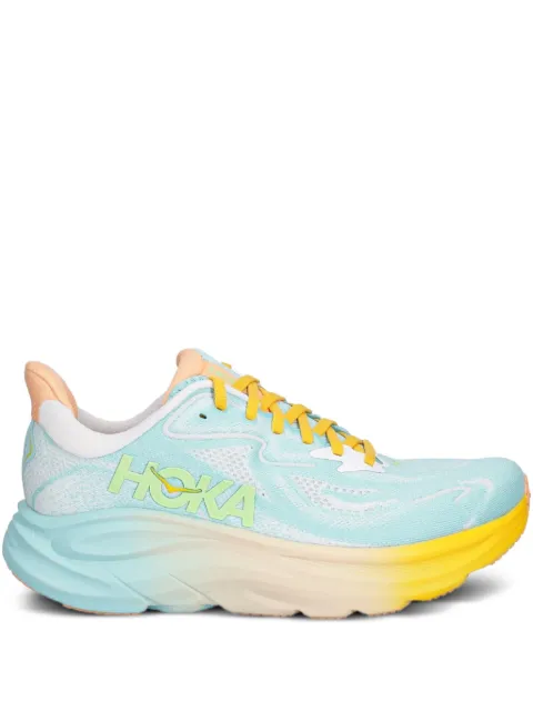 HOKA gradient-sole sneakers