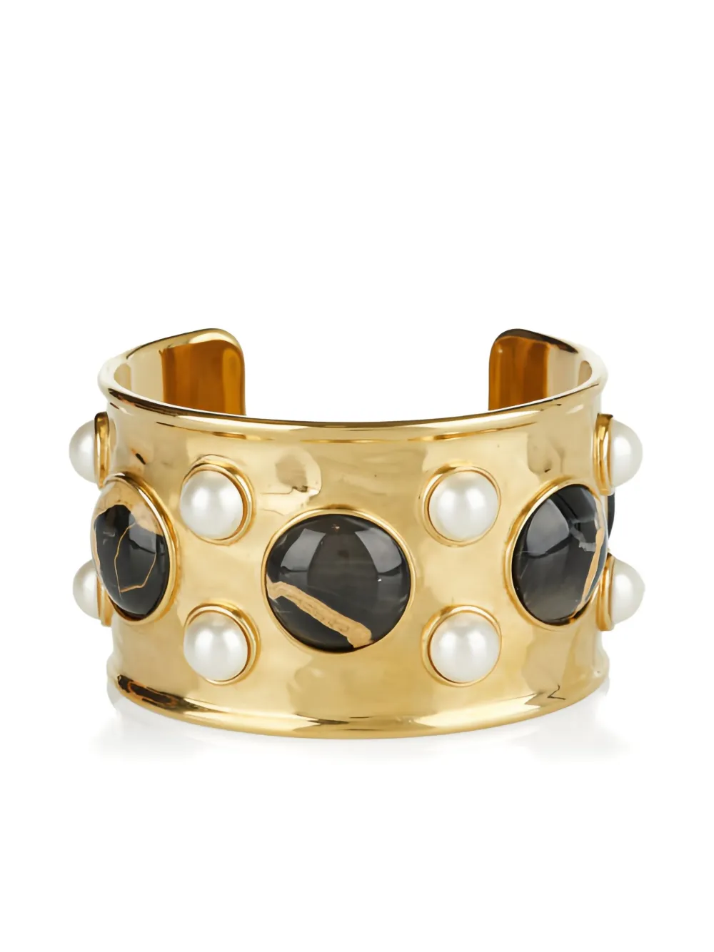 Chloé faux-pearl-embellished bracelet | Gold | Image 1