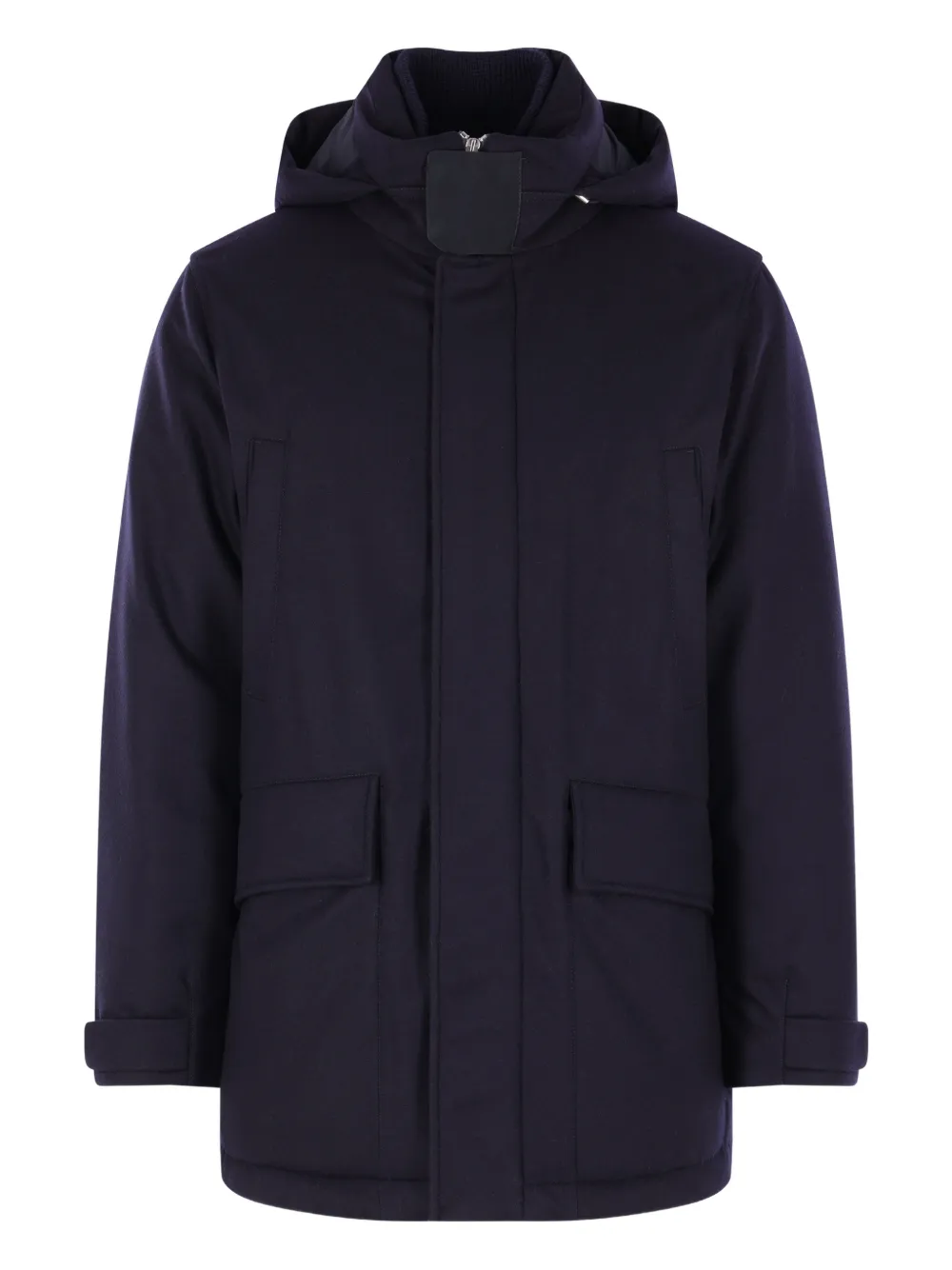 Zegna single-breasted coat | Blue | Image 1