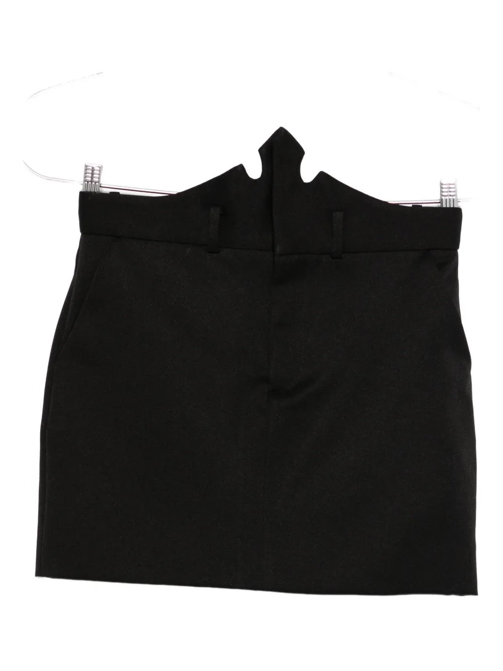 Coperni X Disney Crown-detail Mini Skirt In Black
