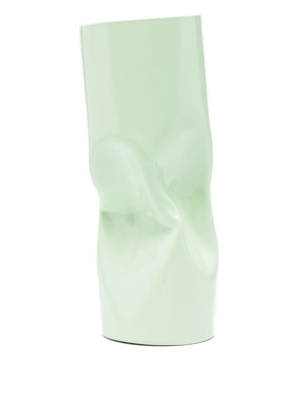 colville twisted steel vase (36cm x 30cm) | Grey | Image 1