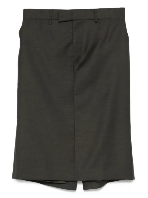 Martine Rose high-waisted panelled skirt