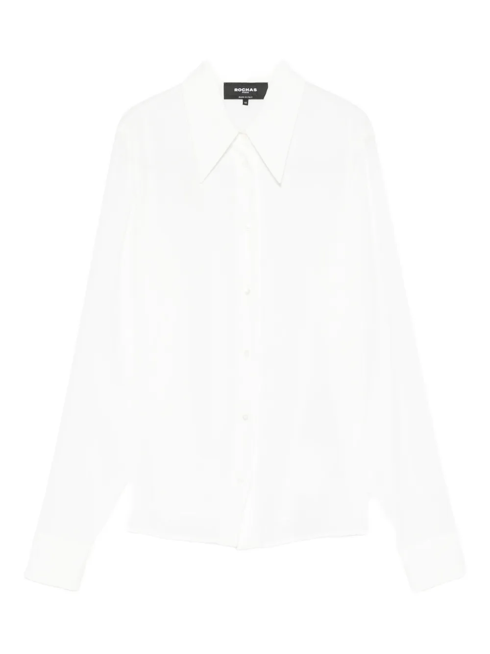 Rochas Button-down Collar Shirt In White