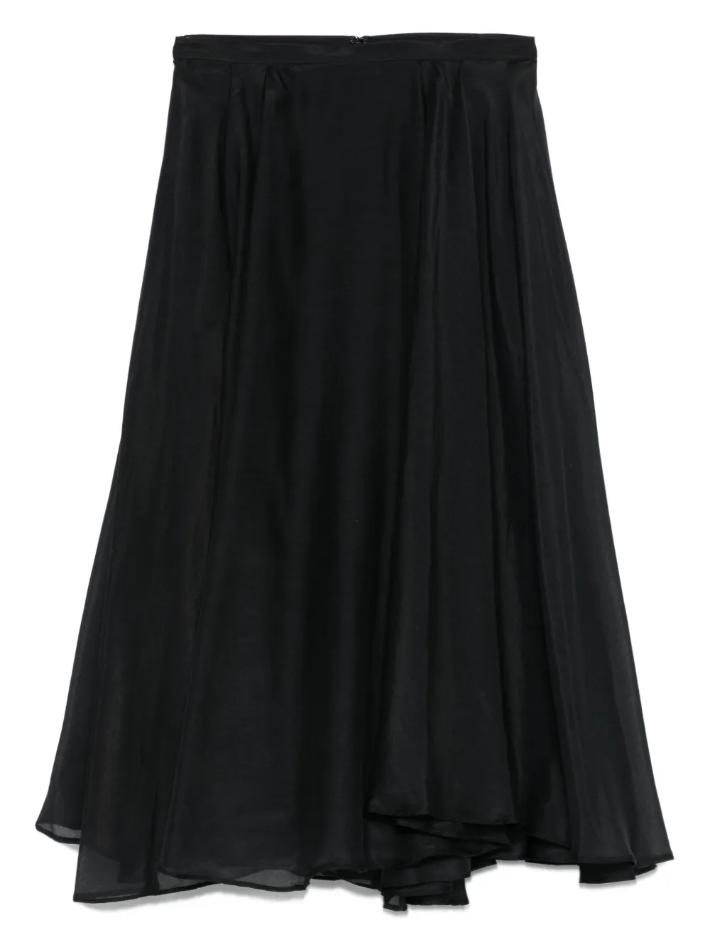 A-line midi skirt