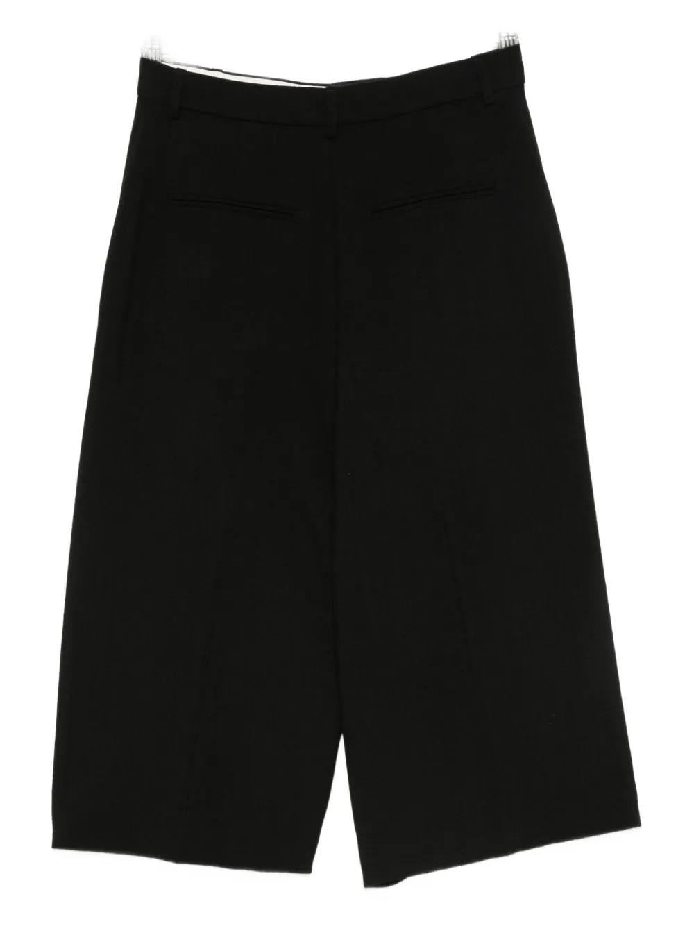 Rochas pleated tailored shorts - Zwart