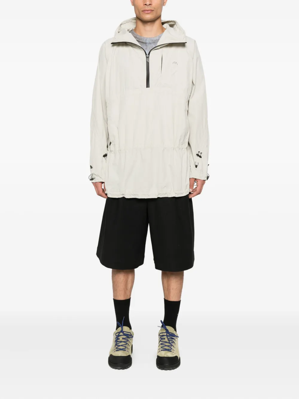 A-COLD-WALL* Parka met capuchon en trekkoord Beige