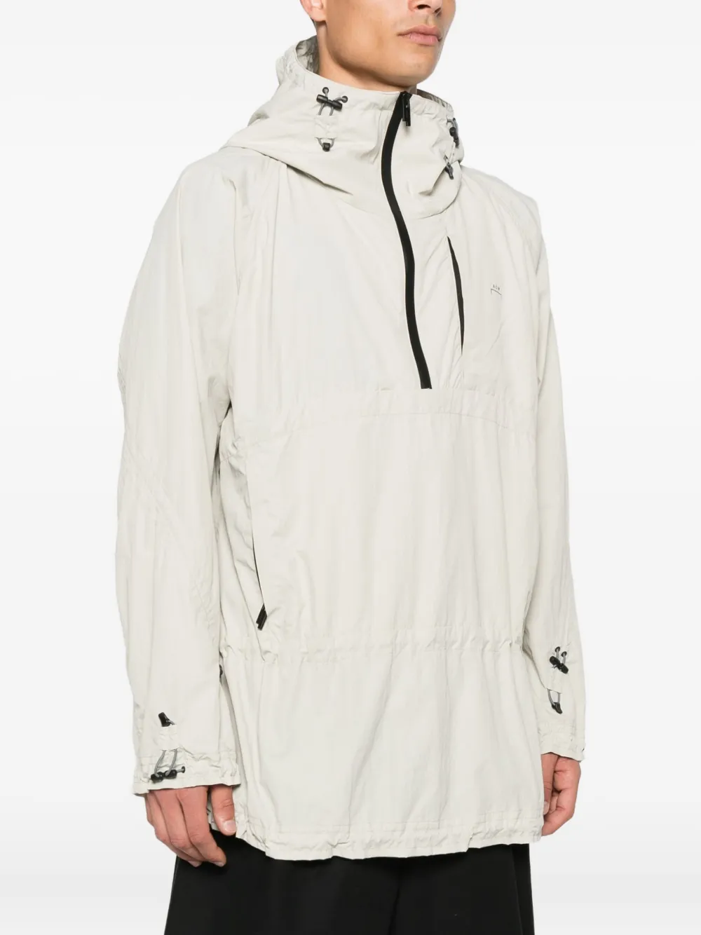 A-COLD-WALL* Parka met capuchon en trekkoord Beige